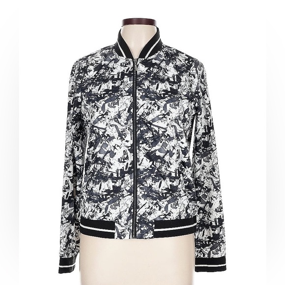 Jacket Full Zip L ( Fits More As A M) Madden Black/white - Picture 1 of 8